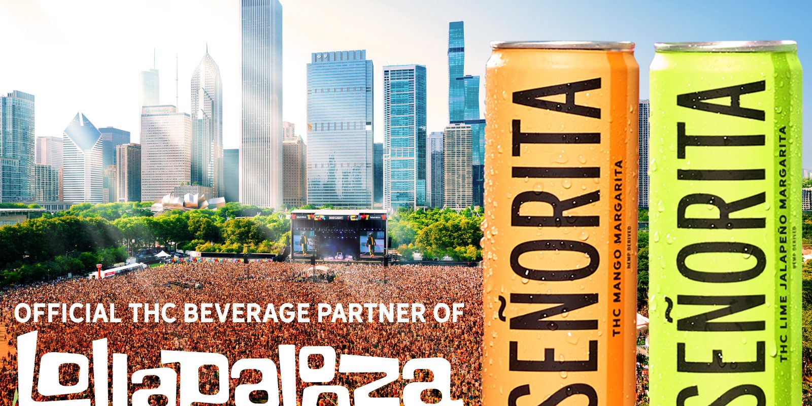 Señorita Brings THC Beverages to Lollapalooza for the First Time