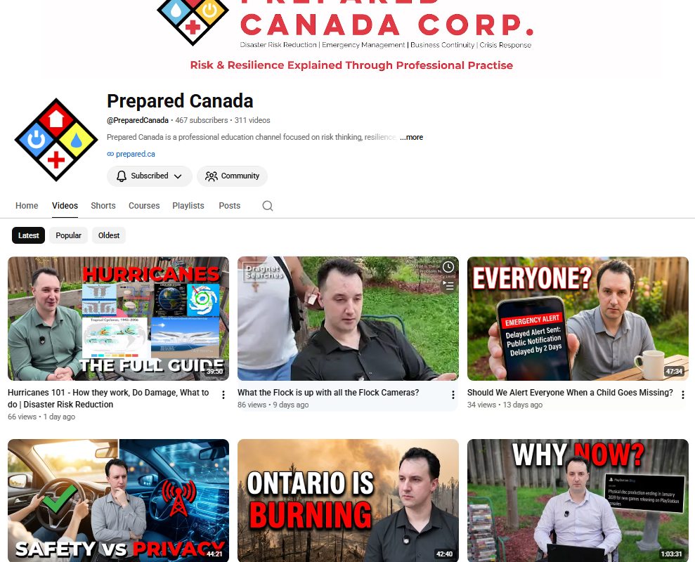 Prepared Canada Corp. Releases August 2026 Monthly Updated New Videos and Articles