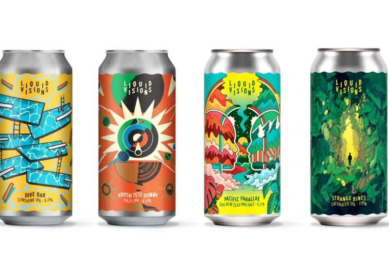 Award-Winning BrewDog Unleashes Liquid Visions, a Bold New Craft Beer Series Built to Light Up Retail Shelves